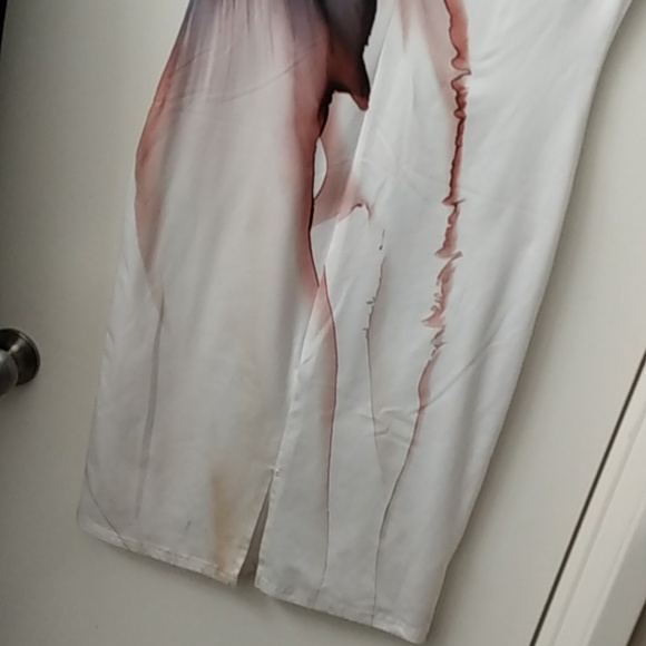 Pullover knit stretch dress size small by Shein, abstract pattern across front - Picture 9 of 11